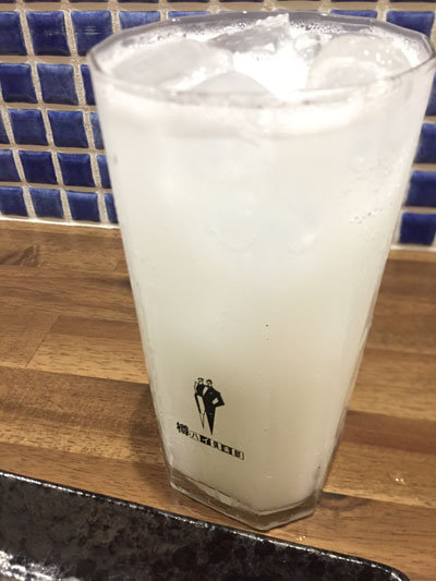 明石 立吞み スタンドみなみ カルピスチューハイ