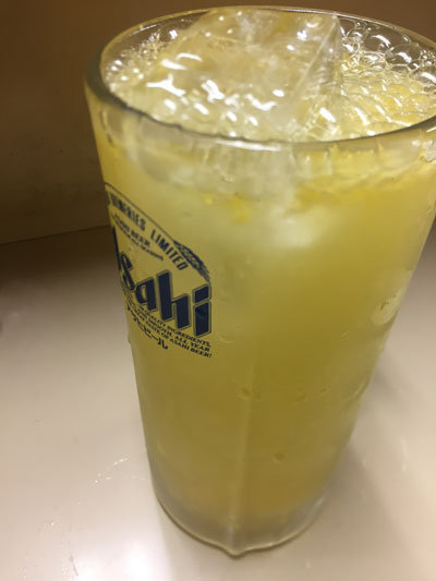 明石 立呑み 呑べえ 生搾りチューハイ