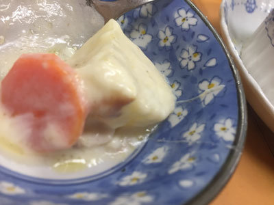姫路 お食事処 福十 グラタン 取り皿