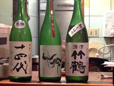西明石 居酒屋 じゃい庵 こだわりの日本酒