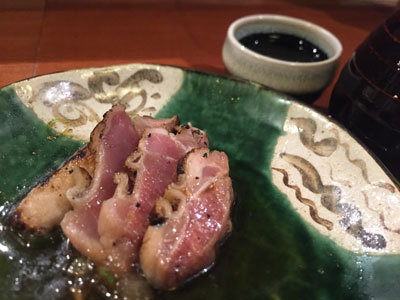 姫路 居酒屋 小廣 地鶏たたき