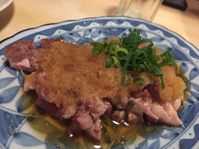 姫路 焼き鳥 西井の焼鳥一番 ひね酢
