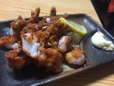 姫路 うどん 大力 いかゲソ
