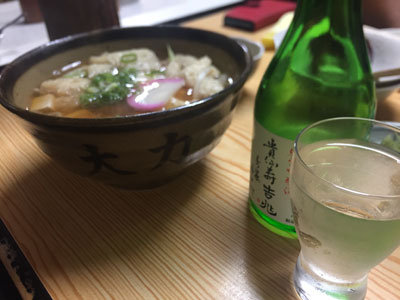 姫路 うどん 大力 日本酒