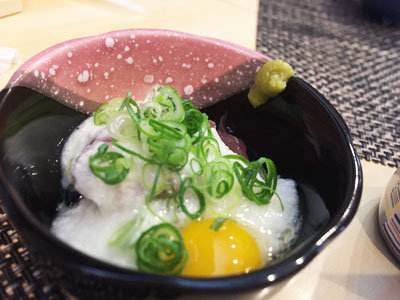 姫路 吞み処 里庵 マグロとろろ