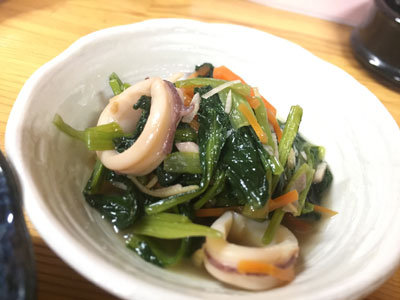 姫路 吞喰 瑞 晩酌セット 菜っ葉