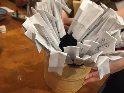 姫路 フェスタバル 2018 姫路酒肴 魚寿司 箸