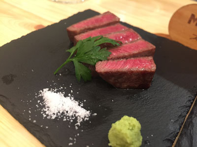 明石 ステーキ酒場 MORISHIN ステーキ