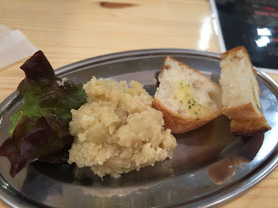 明石 立呑み ステーキ酒場 MORISHIN ポテトサラダ