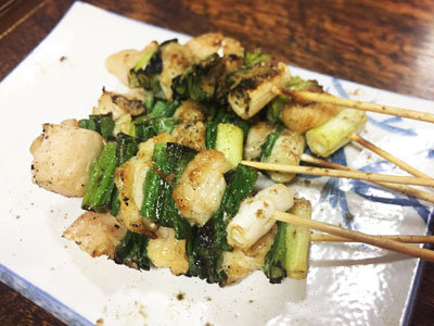 広畑 焼き鳥 丸福 ねぎ身