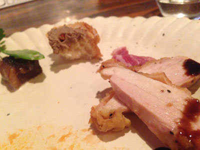 明石 グリドルキッチン MORISHIN 前菜盛 肉