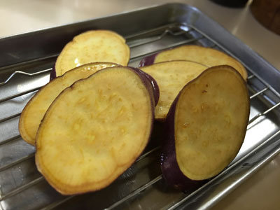 明石 立吞み 吞べえ さつまいも素揚げ