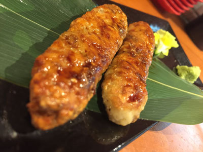 姫路 寿司BAR AVANZAR アバンサール 牛タン入りつくね