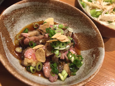 姫路 野里 とり料理 はしもと ひねタタキ