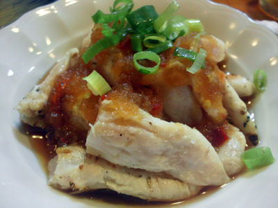 姫路 広畑 焼き鳥 丸福 ささみタタキ