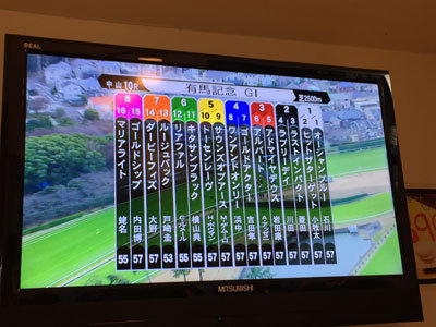 有馬記念 2015 TV