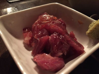 姫路 小南石 マグロ 刺身