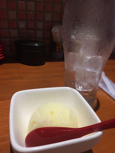 姫路 寿司 AVANZAR ランチ シャーベット
