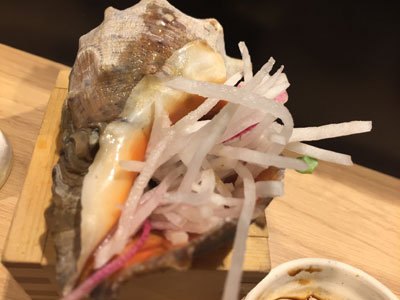 姫路 立吞み 卯の助 大根のツマ