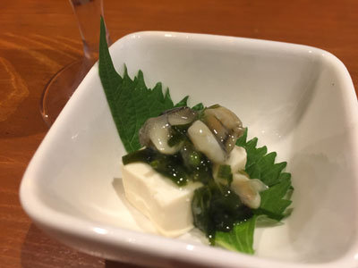 姫路 寿司BAR AVANZAR アバンサール 付き出し