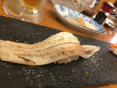 姫路 フェスタバル 2018 姫路酒肴 魚寿司 柚子塩穴子
