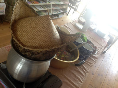 姫路 ラオス食堂 納屋工房 バイキング