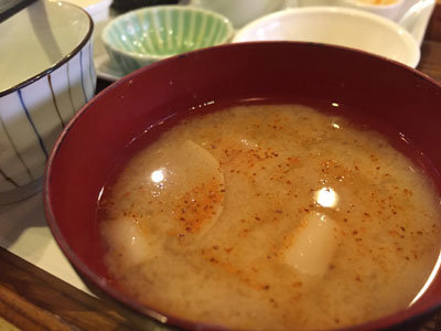 西明石 ウチごはん ホタル 味噌汁