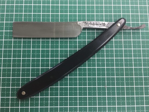 西洋剃刀 上條幸夫 手打レーザ ベタ刃 貴重レーザー 西洋剃刀 上條幸夫 手打レーザ ベタ刃 貴重レーザー 西洋剃刀 上條幸夫