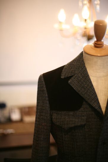 ガンパッチとエルボーパッチ : オーダースーツコンシェルジュ 松はじめ