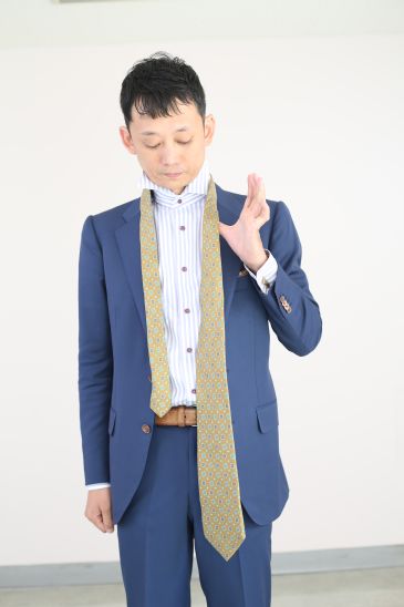 ネクタイの結び方 ダブルノット002