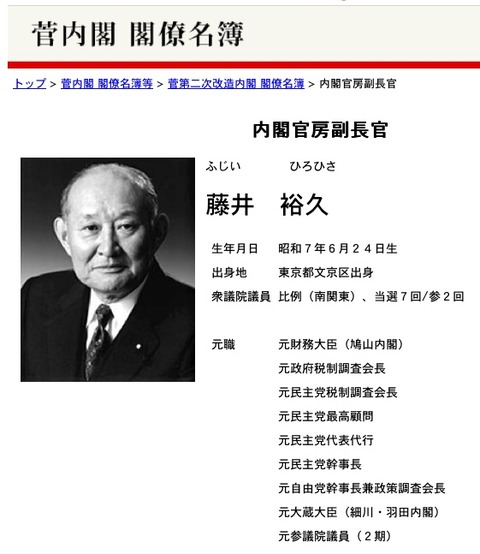 藤井ひろひさ プロフィール