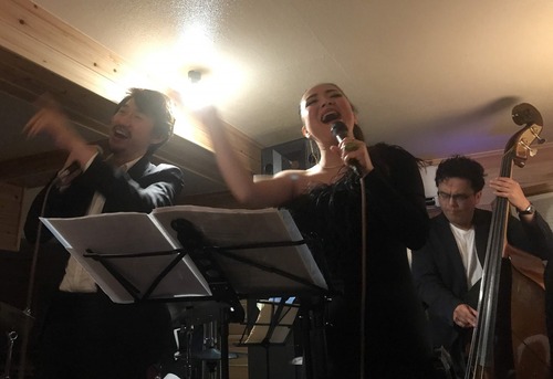 JAZZコンサートは物部彩花 with 高橋正典さん : 函館の