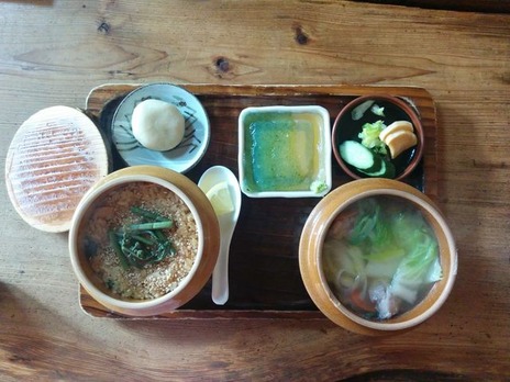 20161223なかい山菜おこわ飯