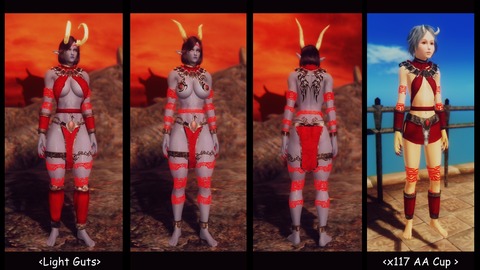 004 Xivilai-armor Light Guts