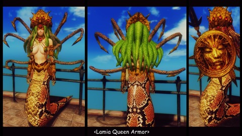 016 Lamia Queen Armor