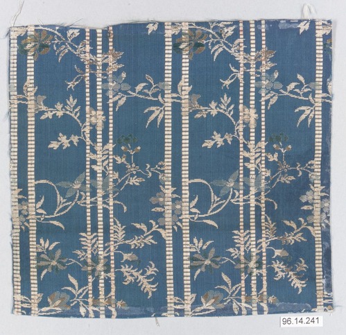 小紋 植物文様 抽象模様 リーフ 花 カラフル 着物 032a d（正絹小紋  