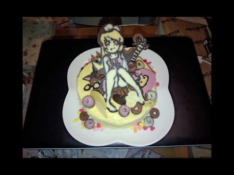 おっさんのバレンタインケーキ