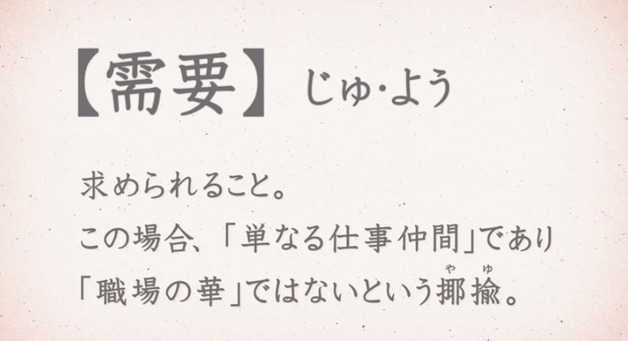 需要