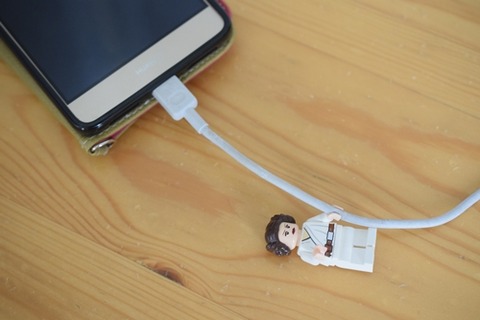充電中