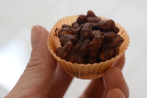 チアシード入りチョコ
