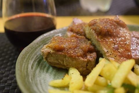 ソースが美味しいの