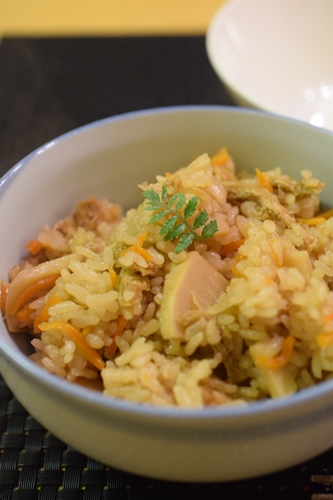 筍ご飯 (2)