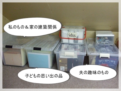 衣装ケースに入れる