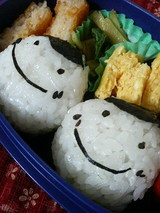 お顔弁当 2