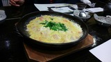 キンメダイと地鶏の卵とじ