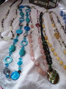 ロングネックレス１