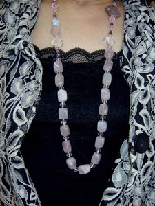 天然石ロングネックレス・高崎市