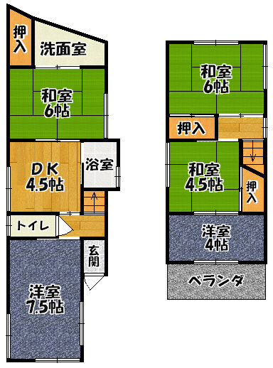 八尾市教興寺5丁目中古建(長谷川勉邸)改