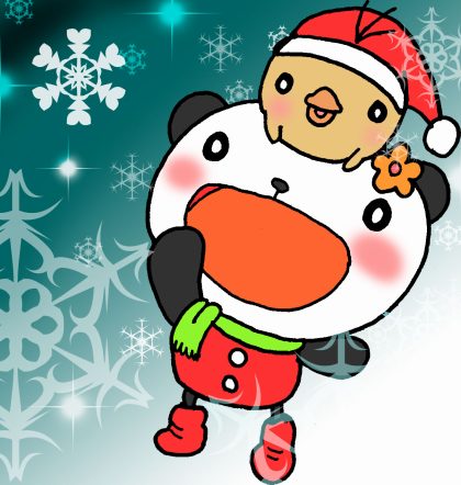 クリスマス特集 イラスト はっぴぺ公式ブログ ４コマ漫画 ゲーム アニメなど