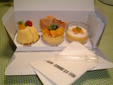 コムサのケーキ